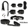 Women Men Porno Sex Handcuffs Nipple Clamps Whip Mouth Gag Sex Mask Anal Plug Bondage Set Sexy Lingerie Toys for Adults