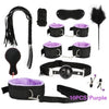 Women Men Porno Sex Handcuffs Nipple Clamps Whip Mouth Gag Sex Mask Anal Plug Bondage Set Sexy Lingerie Toys for Adults